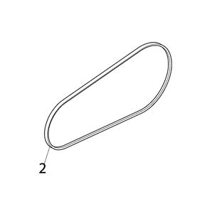 Engine Group - Alternator Belt Diagram and Parts List for 080087-00  Briggs and Stratton Generator